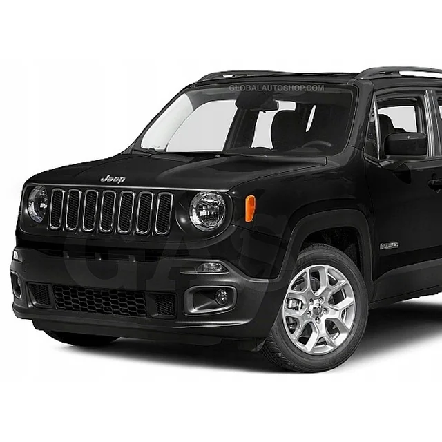 Jeep Renegade - Calandre à bandes chromées, réglage du pare-chocs factice chromé