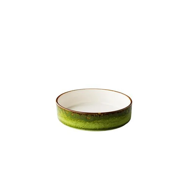 Jersey green stacking bowl 180 mm