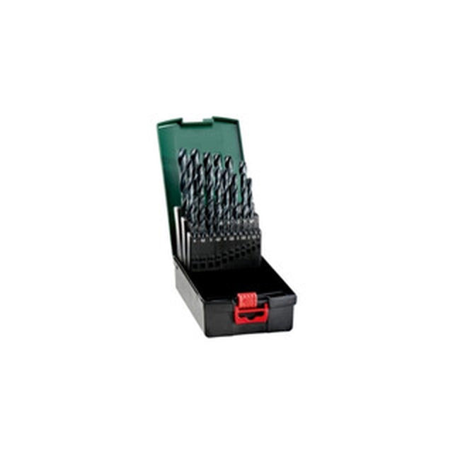 Jeu de forets à métaux Metabo hSS-R 25 pcs