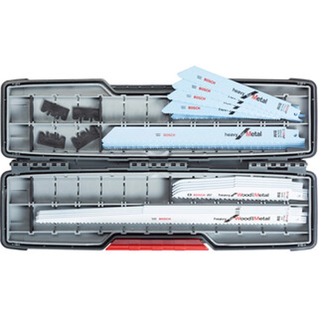 Jeu de lames de scie sabre Bosch Tough Box 16 pièce