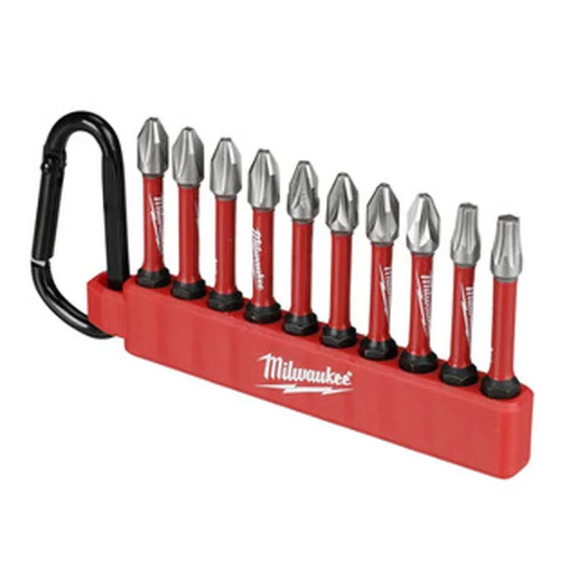 Jeu d'embouts Milwaukee 10 pcs