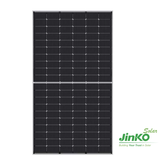 Jinko Solar 565Wp, N-тип, сребърна рамка, монокристална слънчева клетка