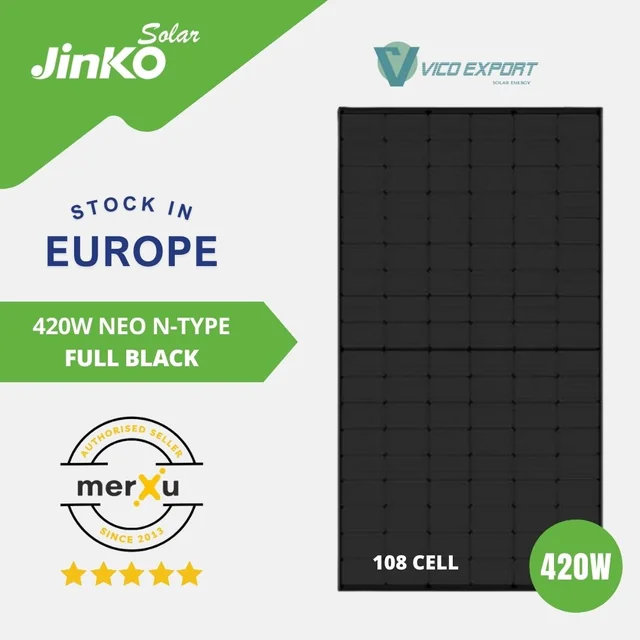 JKM420N-54HL4-B Jinko Totalmente Preto