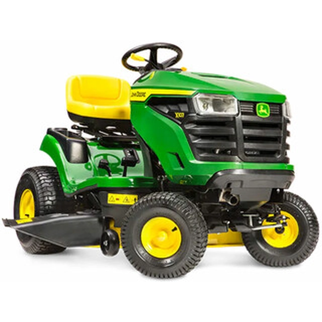 John Deere X107 benzinmotoros fűnyíró traktor 1070 mm | 11,11 kW | 500 cm³ | 4 ütemű