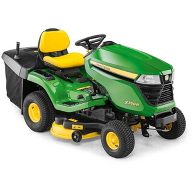 John Deere X350R трактор за трева с бензинов двигател 1070 mm | 14,1 kW | 726 cm³ | процент 4.