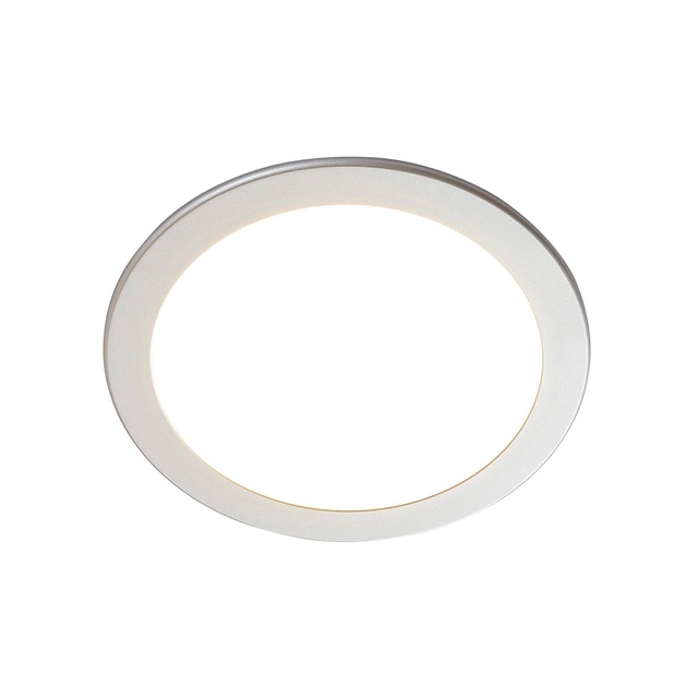 Joki LED downlight silver 3,000 K round 24 cm