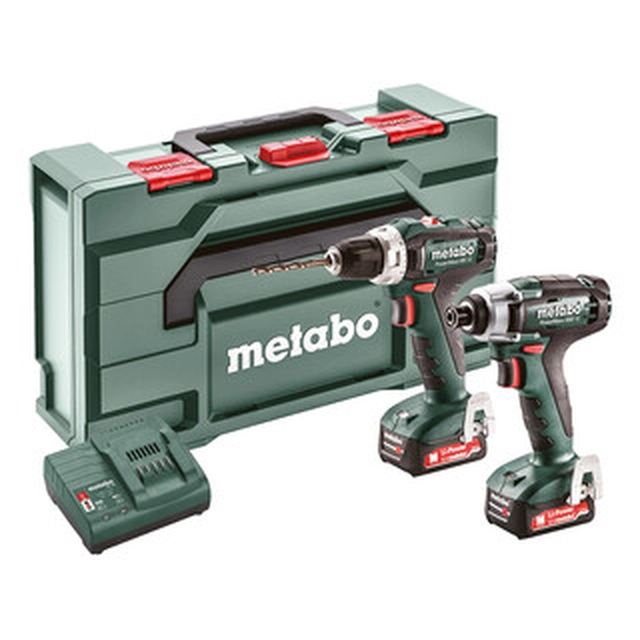 Juego combinado de Metabo 2.7.1 12 Paquete de máquina V BS+SSD