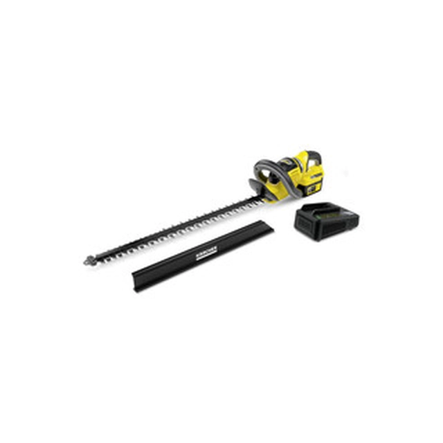 Juego de batería Karcher HGE 36-60 cortasetos inalámbrico 36 V | 600 mm | escobilla de carbón | 1 x 2,5 Ah batería + cargador