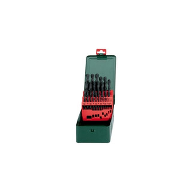 Juego de brocas para metal Metabo hSS-R 25 uds.