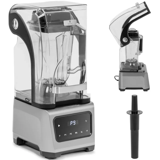 Jug blender with soundproof housing and digital panel 2.5 l 1680 W