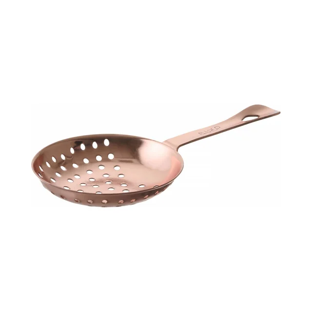 Julep Bar Strainer, Bar up, copper, 160x76mm