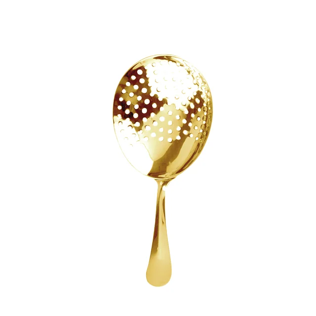 Julep bartender's sieve gold