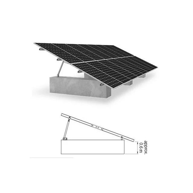 K2 A-rek 15/20/25° 0,8 kN/m²