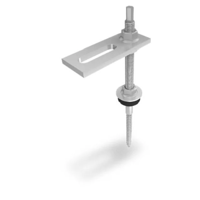 K2 anchor screw M12x250 (for roofs covered with sheet metal, shingles and bitumen)