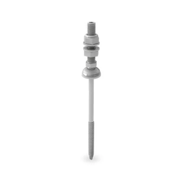 K2 anchor screw M8x115 FZD, does not require pre-drilling (for roofs covered with sheet metal, shingles and bitumen)