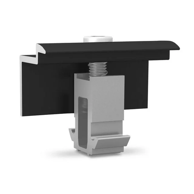 K2 EC MiniClamp, abrazadera final 30-50 mm, juego, negro