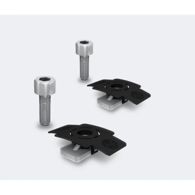 K2 MiniFive pieturas komplekts (divu sešstūra skrūvju komplekts un divas MK2 skrūves, kas nostiprina MiniFive pie MiniRail)