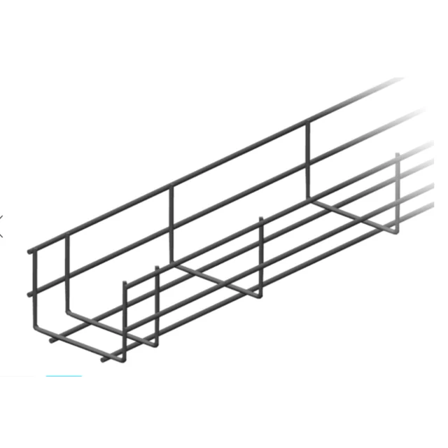 K2 Stahlkabeltrasse für Kabel auf Flachdächern, 3000x100x75 mm