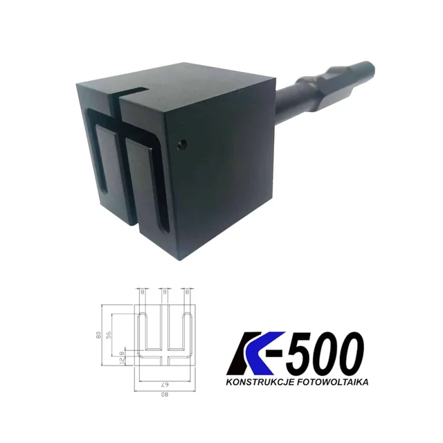 K502 MATRICE DI GUIDA SDS-HEX