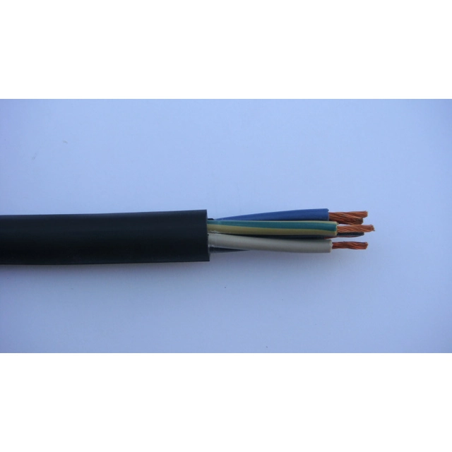 Kabel OnPd 5x6 H07RN-F 450/750V, černá v gumě, ELEKTROKABEL