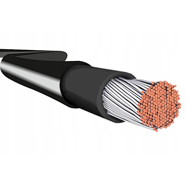 KÁBEL SOLÁRNY KÁBEL ČIERNA 4mm 1m