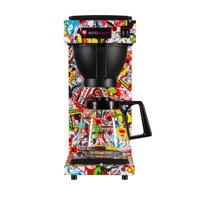 Kaffee übertragen RQLT120-2 G1 | Graffiti-Sammlung | 2,4 kW | 144 Tassen/h | 2 Krüge 1,8 l