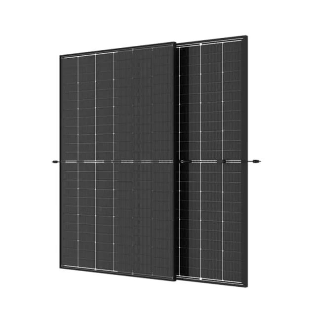 Kahepoolne fotogalvaaniline päikeseelektrijaama moodul Trina Solar N-Type Vertex S+, TSM-NEG9R.27 440W Selge Selg läbipaistev tagakülg