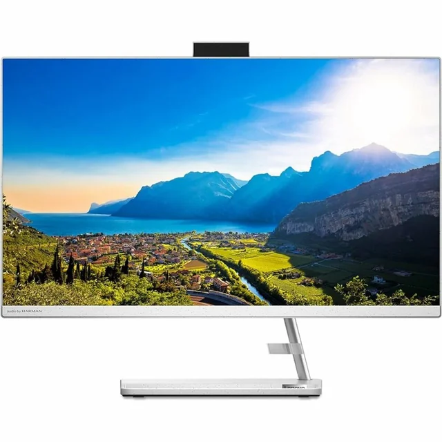 Kaikki yhdessä Lenovo 27&quot; 16 Gt RAM 512 Gt SSD AMD Ryzen 5-7530U