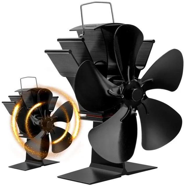 KAMEN fireplace fan windmill