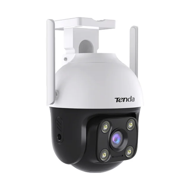 Κάμερα παρακολούθησης Διπλό φως IP WiFi Pan Tilt 4MP IR 30m WL 30m κάρτα μικροφώνου ηχείου Tenda - TND-RH7-WCA