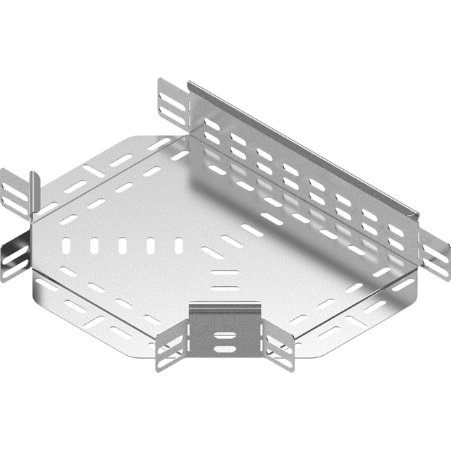 Kanal-T-Stück TKJ100H60, Blechdicke 1,0mm