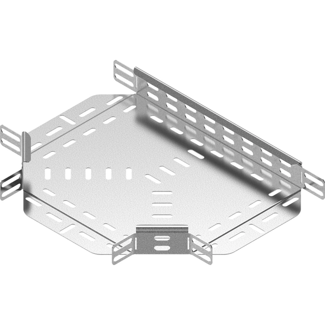 Kanal-T-Stück TKL100H42, Blechdicke 0,7mm