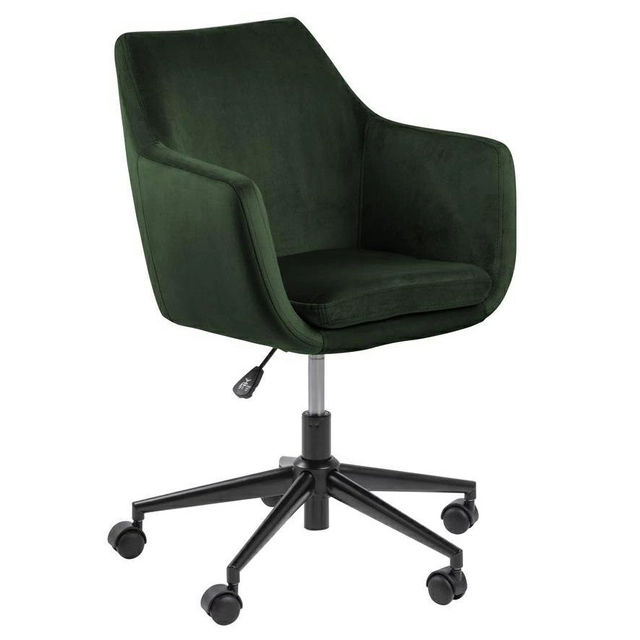 Kancelářská židle na kolečkách Nora VIC lesní zelená