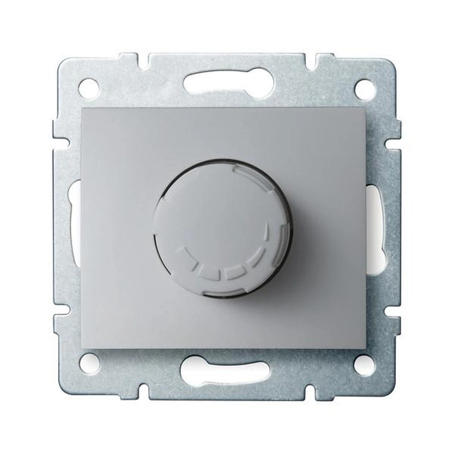 Kanlux 24846 DOMO Rotary dimmer 500W with filter - silver
