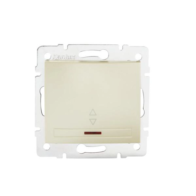 Kanlux 24963 DOMO Stair switch with LED - pearl white