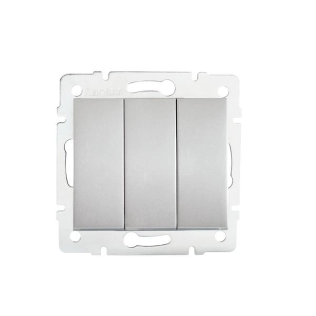 Kanlux 25195 LOGI Triple switch - No. 3 - silver