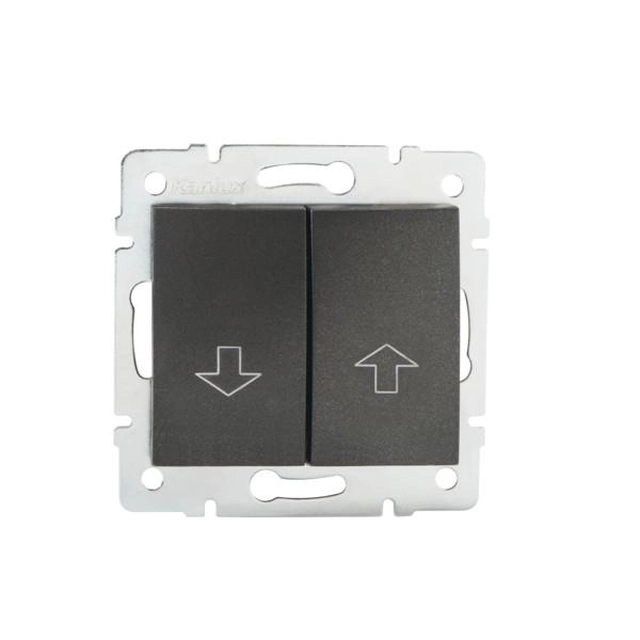 Kanlux 25255 LOGI Blind switch - graphite