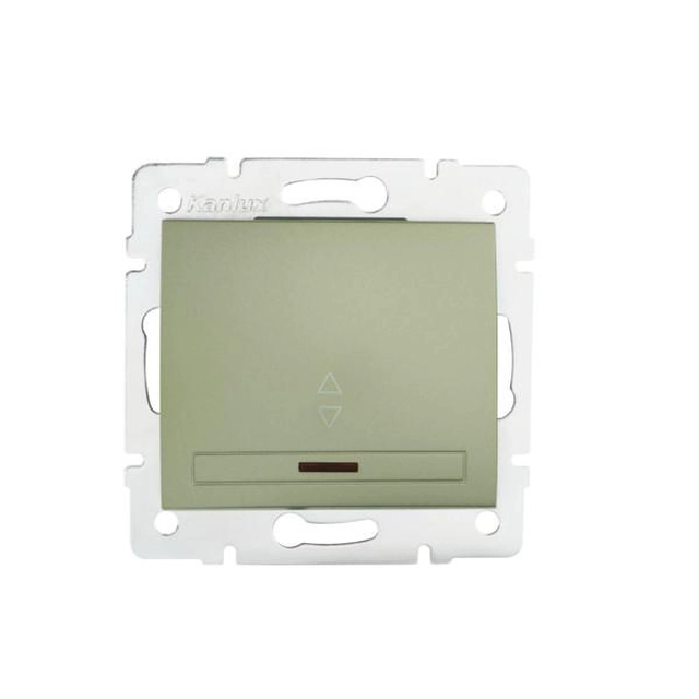 Kanlux 25372 DOMO Stair switch with LED - champagne