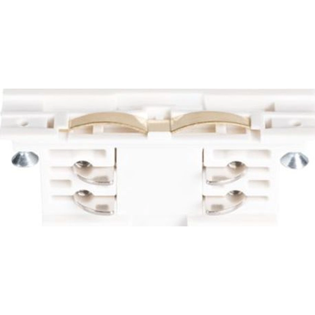 Kanlux Elements of the TEAR rail system, straight connector TEAR N ICON-I W white 33238