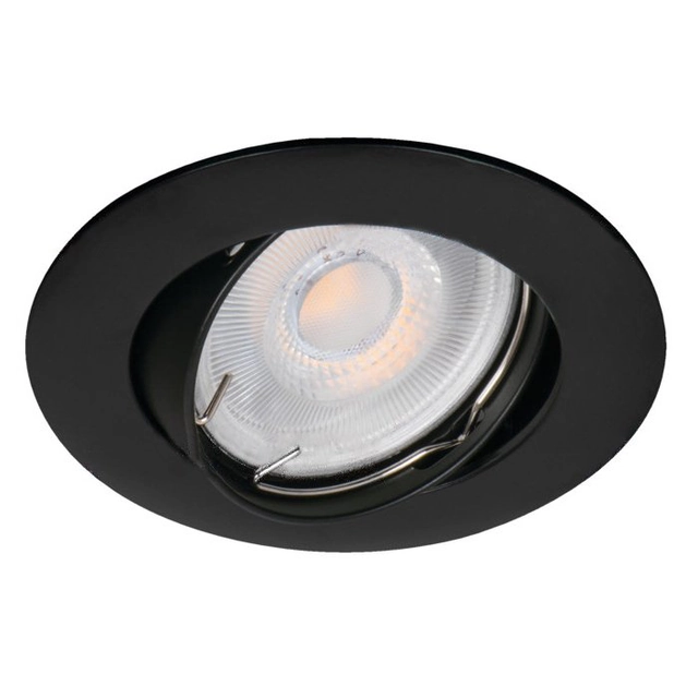 KANLUX LUTO ceiling light hinged, 50W, 12V, black mat 25996