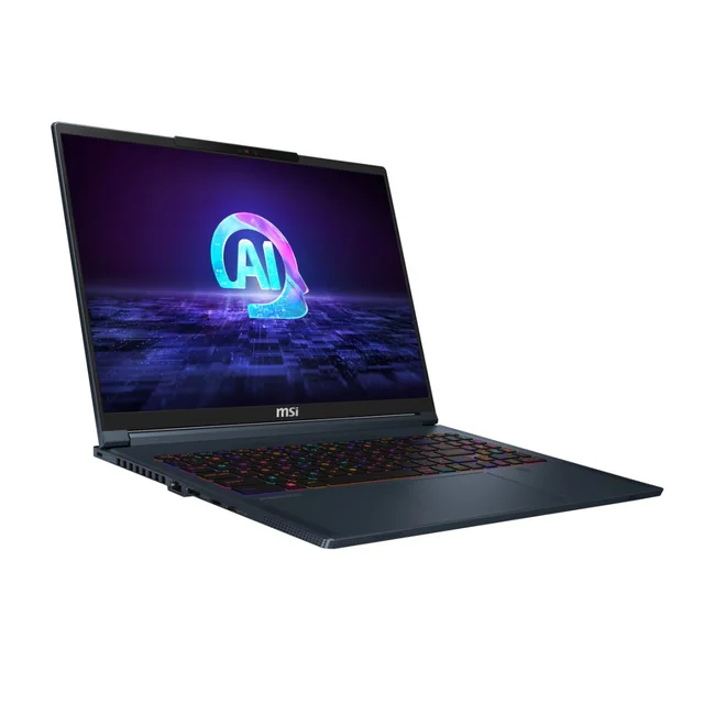 Kannettava MSI Stealth 16 AI Studio A1VGG-046XES 16&quot; 32 Gt RAM 1 TB SSD Nvidia Geforce RTX 4070 Qwerty Espanjan Intel Core Ultra 9