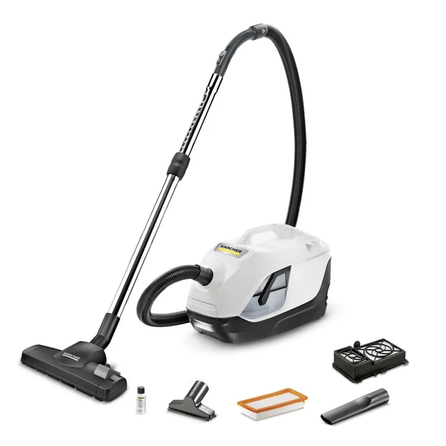 Kärcher Aspirateur sans sac 1.195-250.0 Blanc Noir 650 W