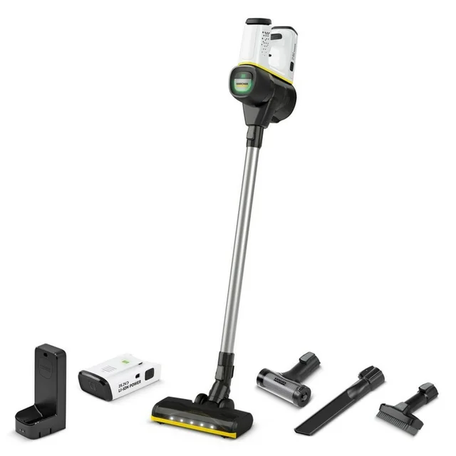 Karcher Cordless Vacuum Cleaner 1.198-677.0 Yellow White Black Silver 250 W