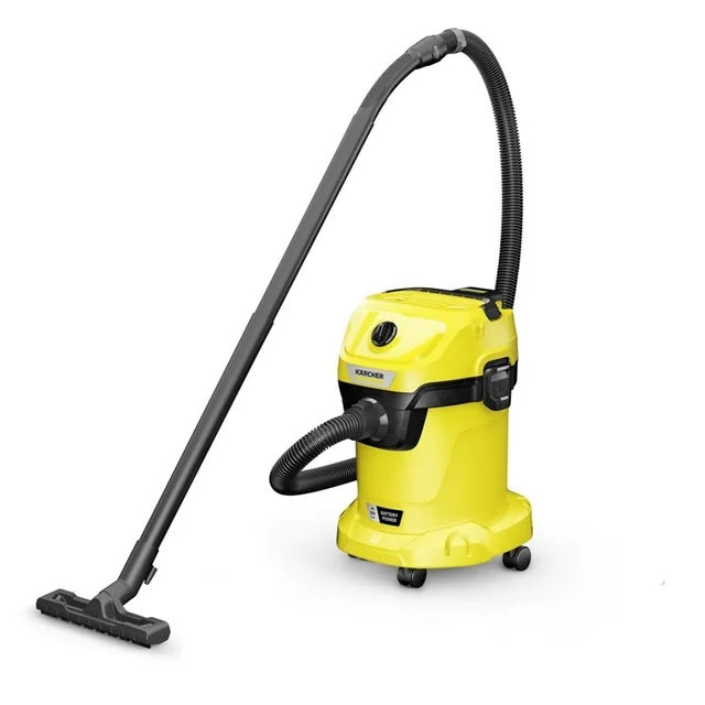 Kärcher Cordless Vacuum Cleaner 1.628-551.0 Yellow Black 225 W