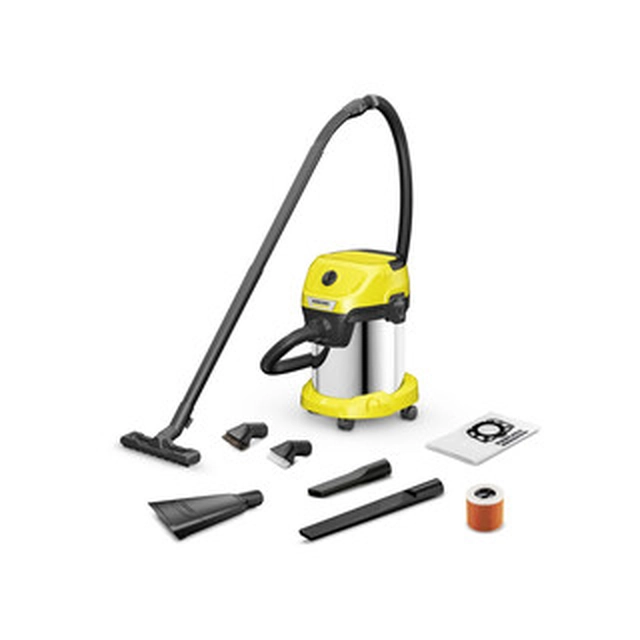 Karcher WD 3 S V-17/6/20 Aspirador eléctrico para coche 1000 W | 17 l | Clase de polvo: L | 230 V