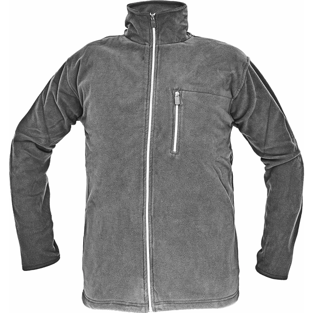 KARELA fleece jacket gray XL