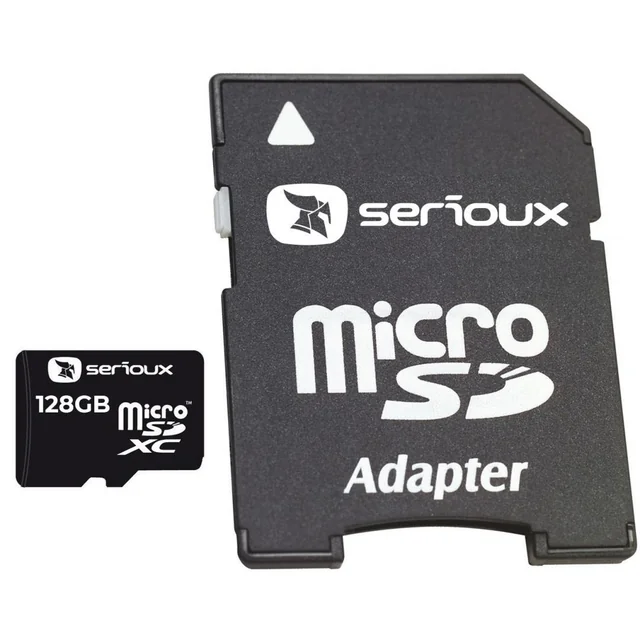Karta Micro Secure Digital Serioux 128GB Klasa 10 z adapterem SDHC - SFTF128AC10