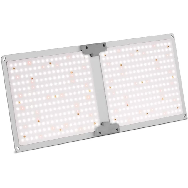 Kasvien kasvulamppu täysi spektri 60 x 24 cm 468 LED 220 W hopea