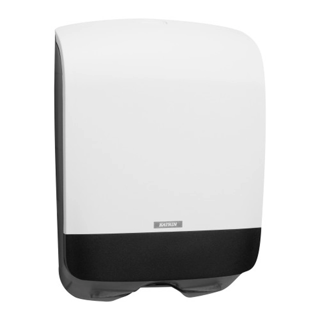KATRIN 90182 mini ABS paper towel dispenser white black
