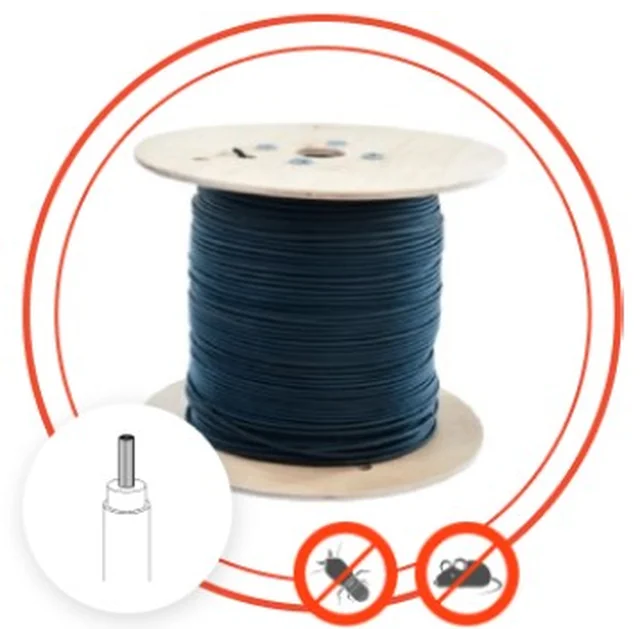 KBE Cable solar DB+ 4,00 Q negro ( SW ) 500m